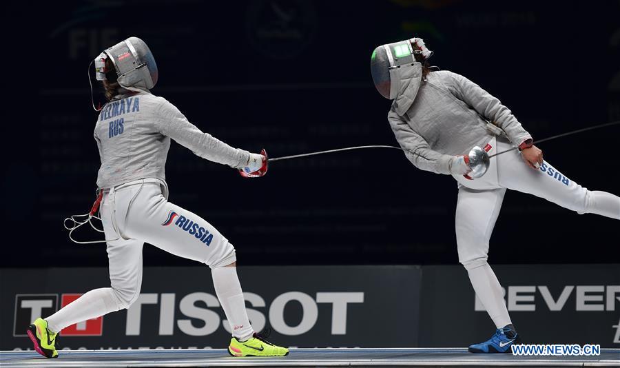 (SP)CHINA-JIANGSU-WUXI-FENCING-WORLD CHAMPIONSHIPS (CN)