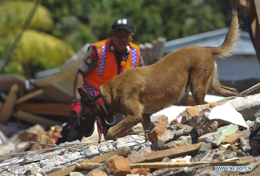 INDONESIA-LOMBOK ISLAND-EARTHQUAKE-AFTERMATH