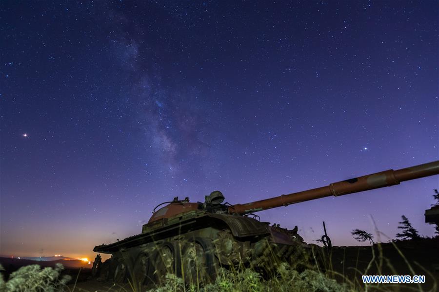 MIDEAST-GOLAN HEIGHTS-STARRY SKY