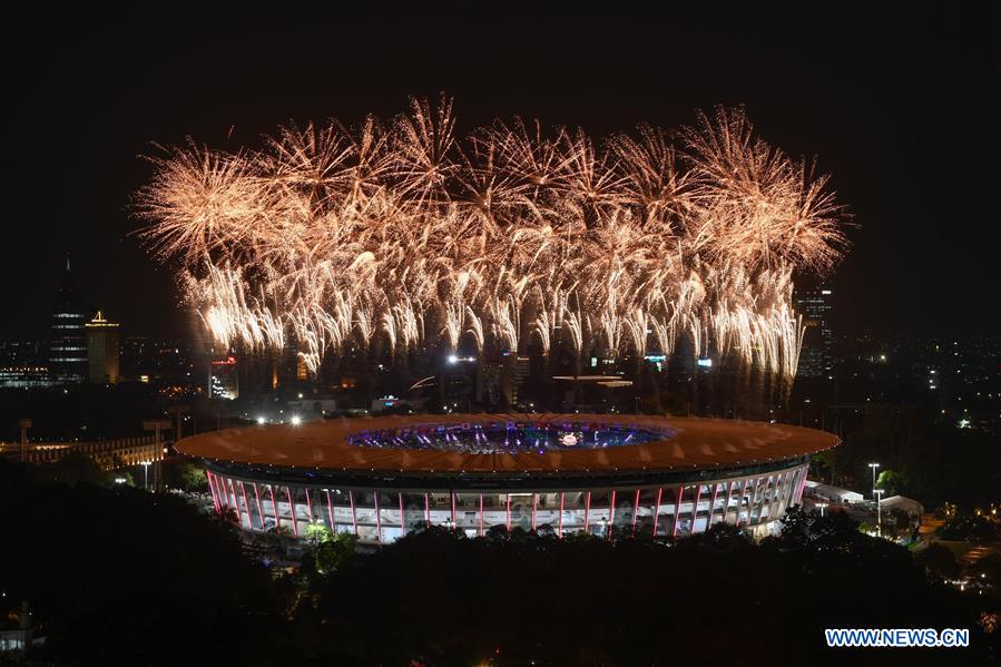 (SP)INDONESIA-JAKARTA-ASIAN GAMES-OPENING CEREMONY