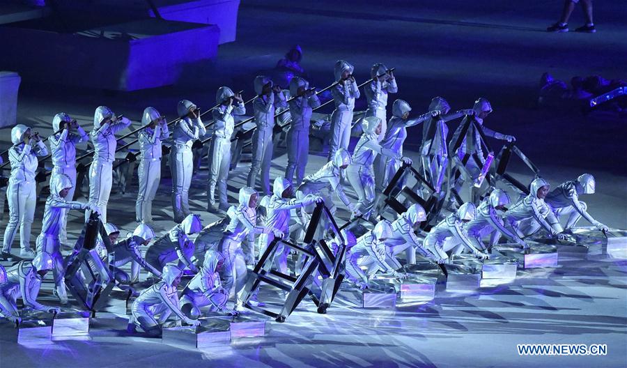 (SP)INDONESIA-JAKARTA-ASIAN GAMES-OPENING CEREMONY