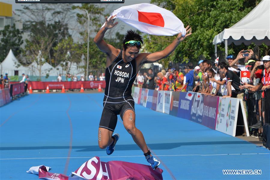 (SP)INDONESIA-PALEMBANG-ASIAN GAMES-MIXED RELAY TRIATHLON