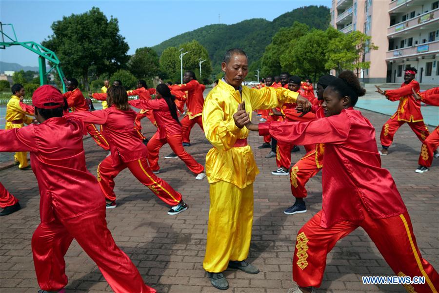 CHINA-JIANGXI-AFRICAN STUDENT-CHINESE CULTURE (CN)