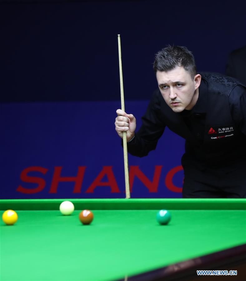 (SP)CHINA-SHANGHAI-SNOOKER-SHANGHAI MASTERS 2018 (CN)