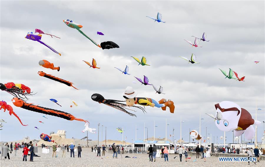 FRANCE-DIEPPE-20TH INTERNATIONAL KITE FESTIVAL