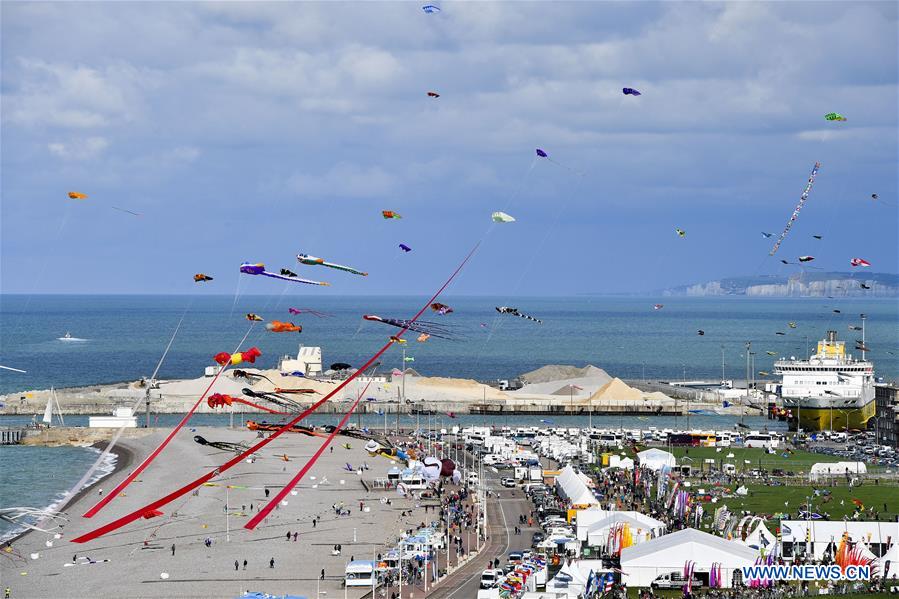 FRANCE-DIEPPE-20TH INTERNATIONAL KITE FESTIVAL