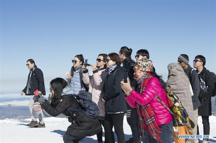 SWITZERLAND-JUNGFRAU REGION-CHINA-TOURISTS