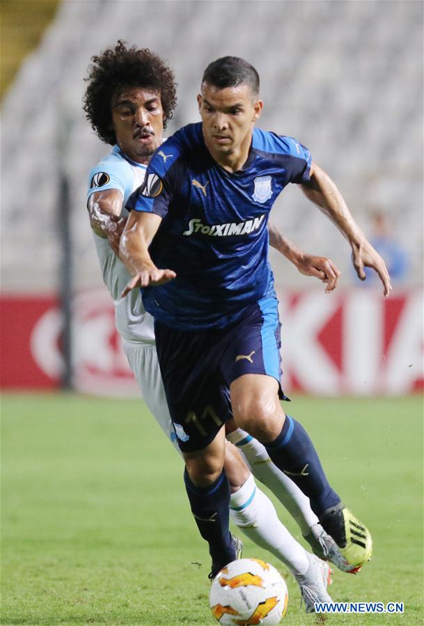 (SP)CYPRIS-NICOSIA-SOCCER-UEFA EUROPA LEAGUE-APOLLON VS MARSEILLE