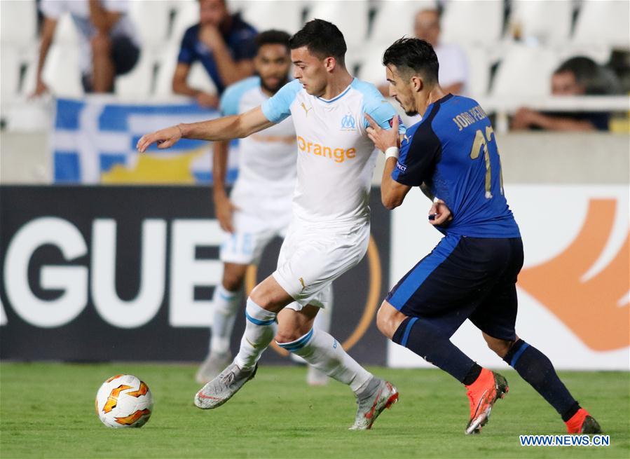 (SP)CYPRIS-NICOSIA-SOCCER-UEFA EUROPA LEAGUE-APOLLON VS MARSEILLE