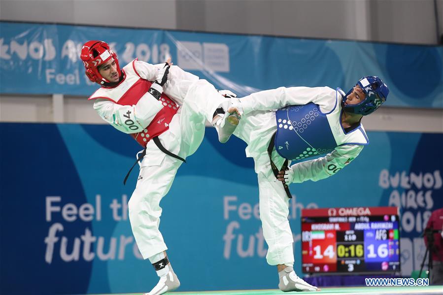 (SP)ARGENTINA-BUENOS AIRES-SUMMER YOUTH OLYMPIC GAMES-TAEKWONDO