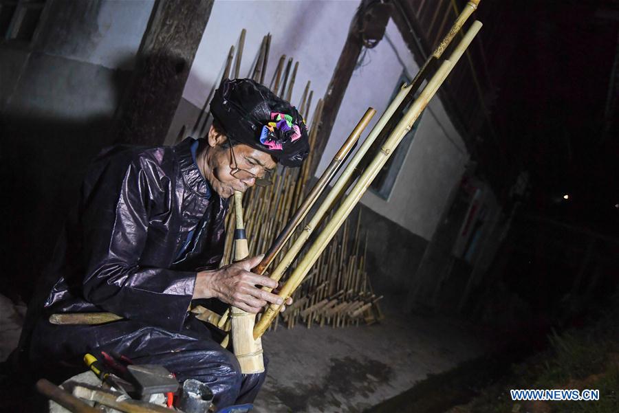 CHINA-GUIZHOU-CONGJIANG-LUSHENG-MAKING (CN)