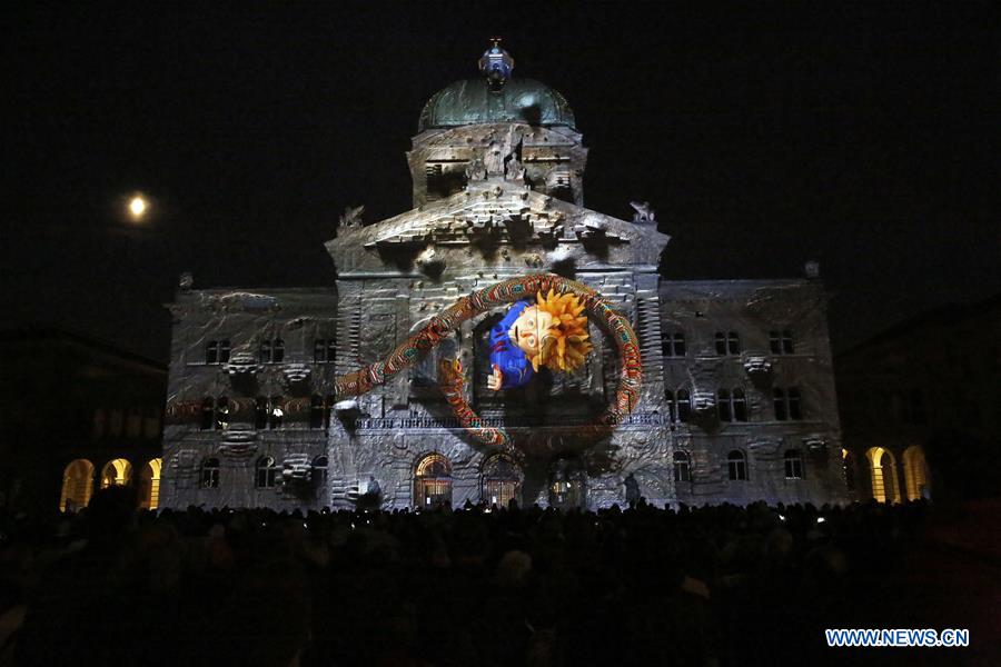 SWITZERLAND-BERN-LIGHT SHOW