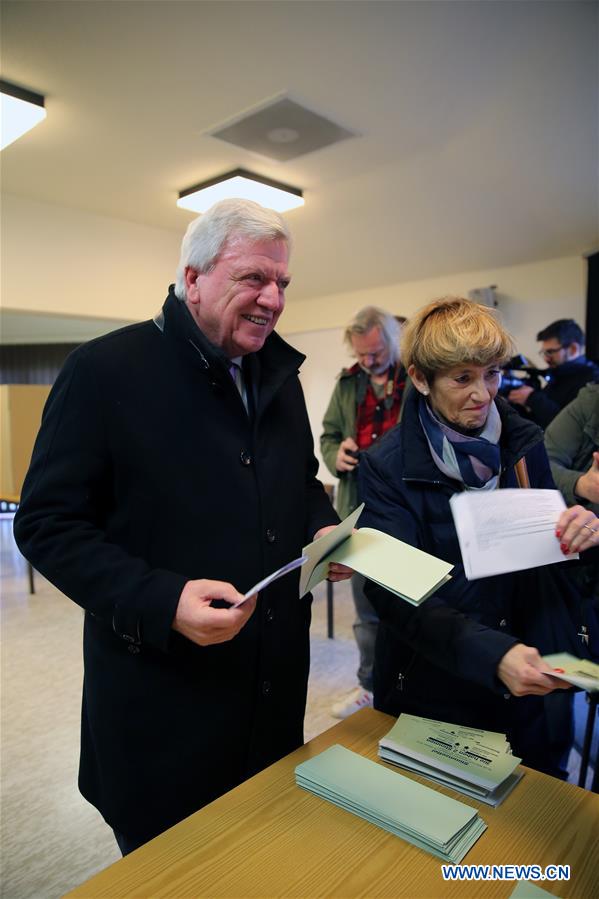 GERMANY-HESSE-STATE ELECTION