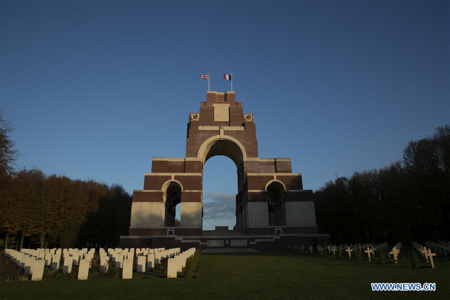 FRANCE-THIEPVAL MEMORIAL-WWI-CENTENARY