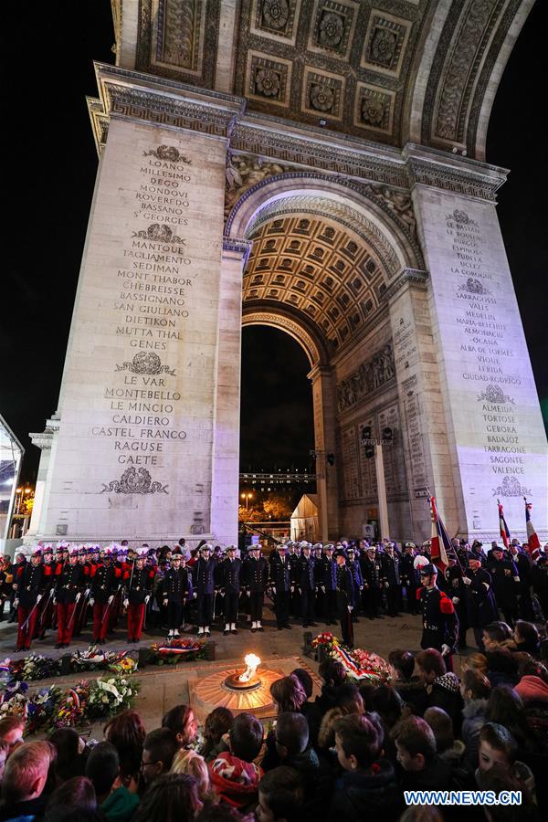 FRANCE-PARIS-WWI-ASIANS-TRIBUTE