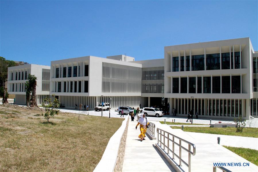 TANZANIA-DAR ES SALAAM-CHINA-AIDED LIBRARY-HANDOVER