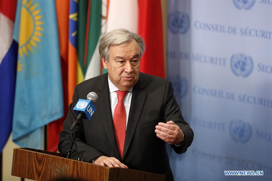 UN-ANTONIO GUTERRES-PRESS ENCOUNTER-CLIMATE CHANGE