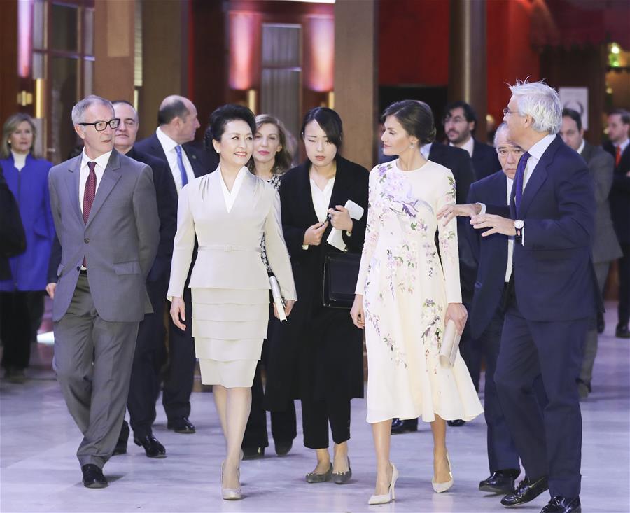 SPAIN-MADRID-PENG LIYUAN-TEATRO REAL