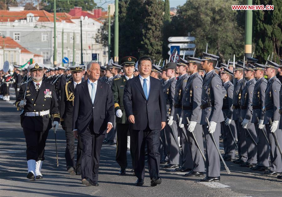 PORTUGAL-CHINA-PRESIDENTS-TALKS