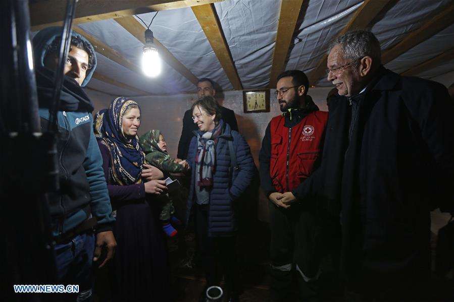 LEBANON-BAALBEK-REFUGEE CAMP-AUSTRIAN PRESIDENT-VISIT