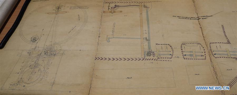 BRITAIN-NEWCASTLE-WARSHIP-NEWLY DISCOVERED PLANS 