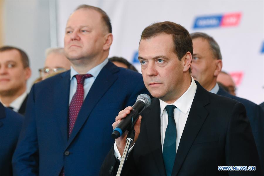 RUSSIA-SABETTA-YAMAL LNG PROJECT-DMITRY MEDVEDEV