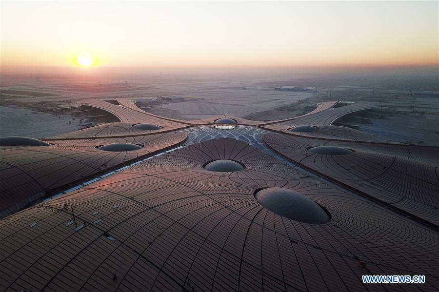 CHINA-BEIJING-NEW AIRPORT-FACADE(CN)