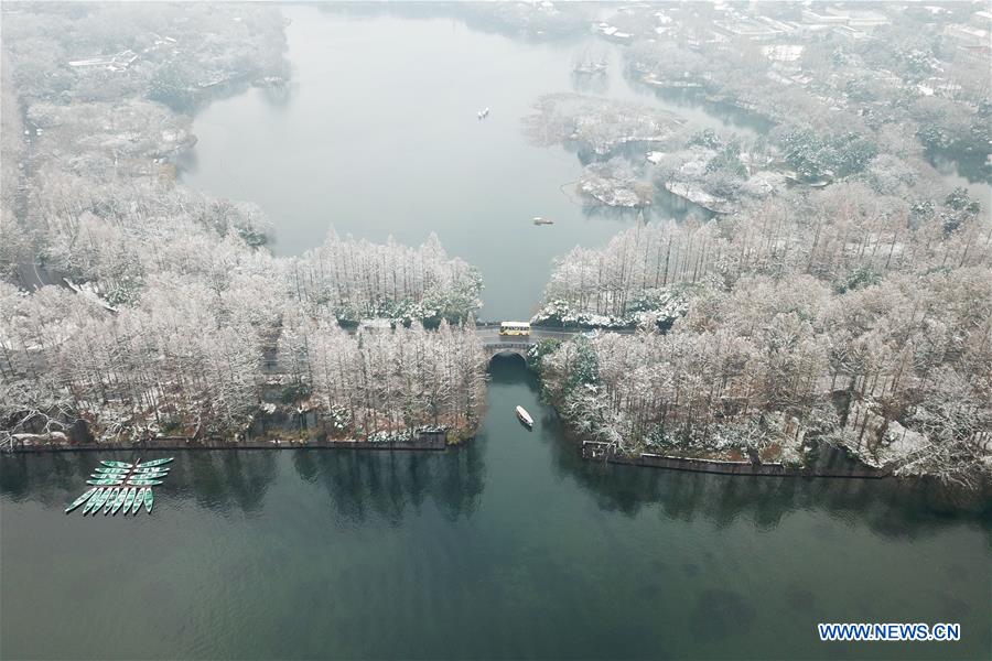 CHINA-HANGZHOU-WEST LAKE-SNOW SCENERY (CN)