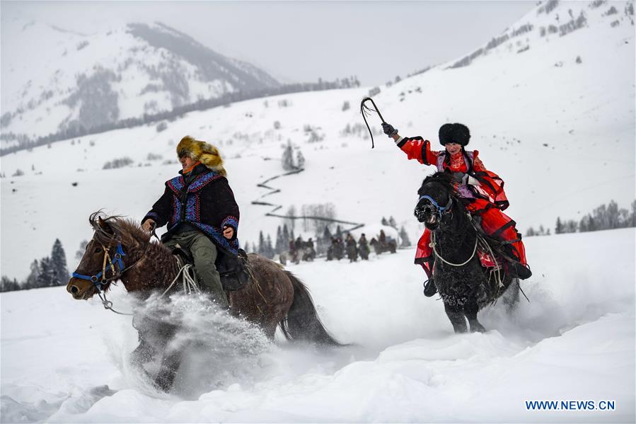 XINHUA PHOTOS OF THE DAY