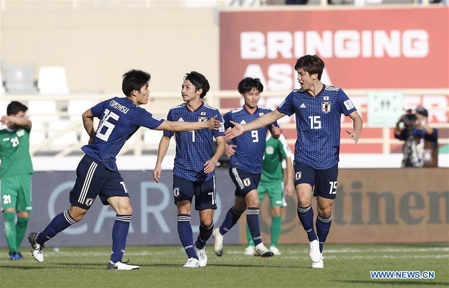 (SP)UAE-ABU DHABI-SOCCER-AFC ASIAN CUP 2019-GROUP F-JPN VS TKM