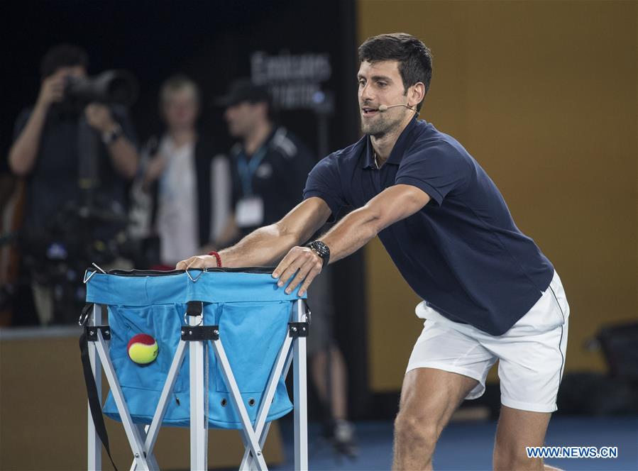 (SP)AUSTRALIA-MELBOURNE-TENNIS-AUSTRALIAN OPEN-KIDS DAY