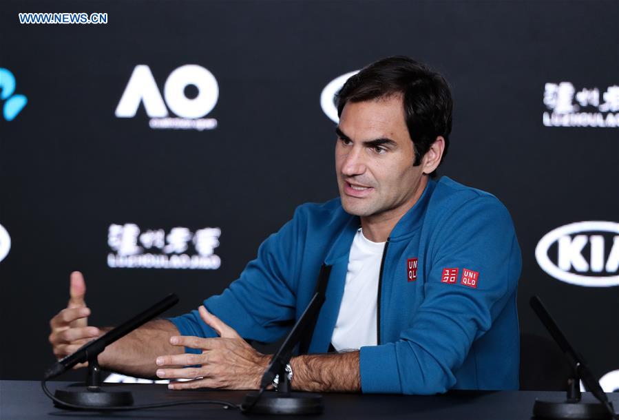 (SP)AUSTRALIA-MELBOURNE-TENNIS-AUSTRALIAN OPEN-PRESS CONFERENCE