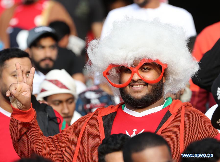 (SP)UAE-ABU DHABI-SOCCER-AFC ASIAN CUP 2019-GROUP F-OMAN VS JAPAN 