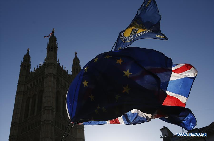 BRITAIN-LONDON-BREXIT-DEMONSTRATORS