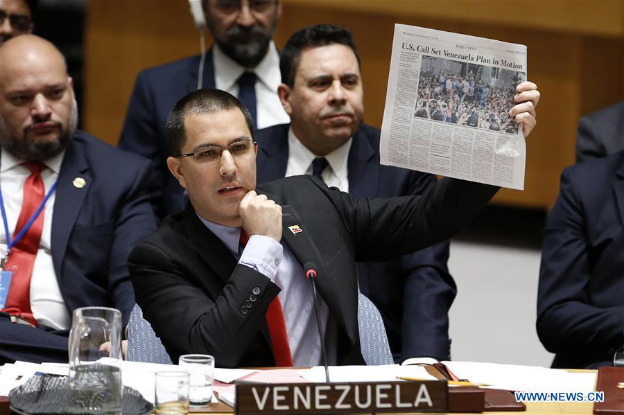 UN-SECURITY COUNCIL-VENEZUELA-EMERGENCY MEETING