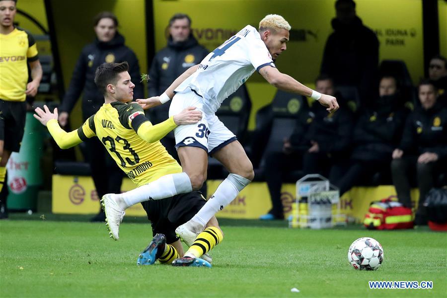 (SP)GERMANY-DORTMUND-SOCCER-BUNDESLIGA-DORTMUND VS HOFFENHEIM