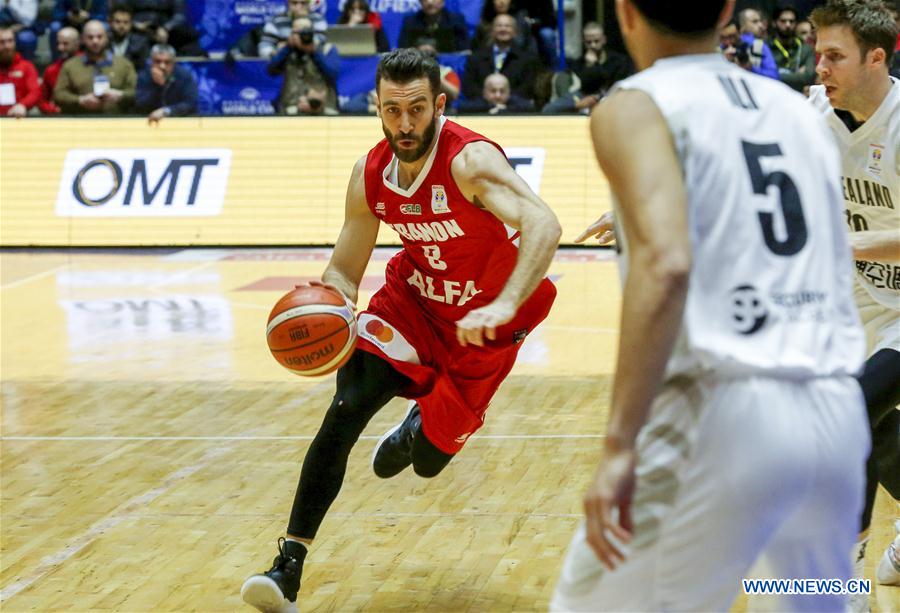 (SP)LEBANON-JOUNIEH-FIBA BASKETBALL WORLD CUP 2019-QUALIFIERS-LBN-NZL