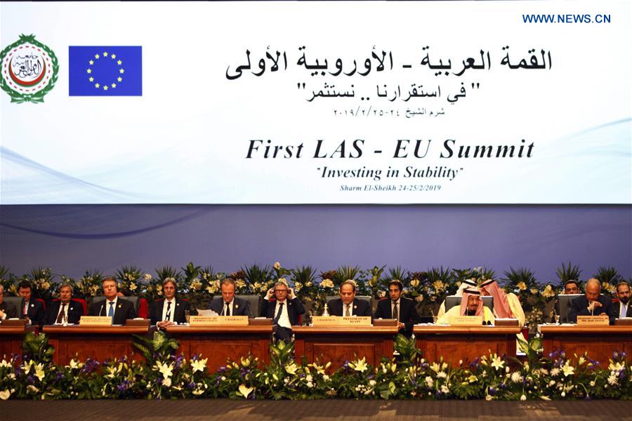 EGYPT-SHARM EL-SHEIKH-LAS-EU SUMMIT