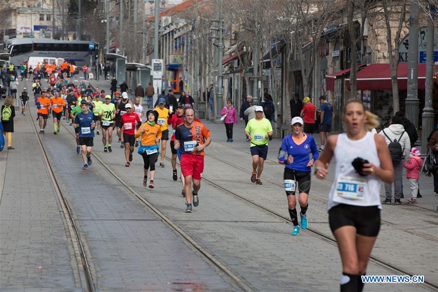 (SP)MIDEAST-JERUSALEM-MARATHON