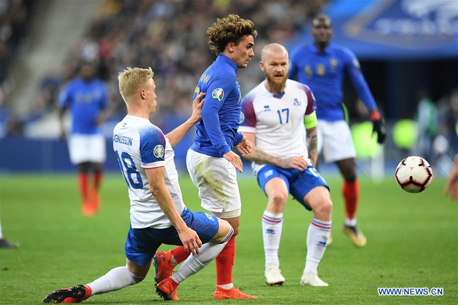 (SP)FRANCE-PARIS-UEFA EURO 2020 QUALIFIER-GROUP H-FRANCE VS ICELAND