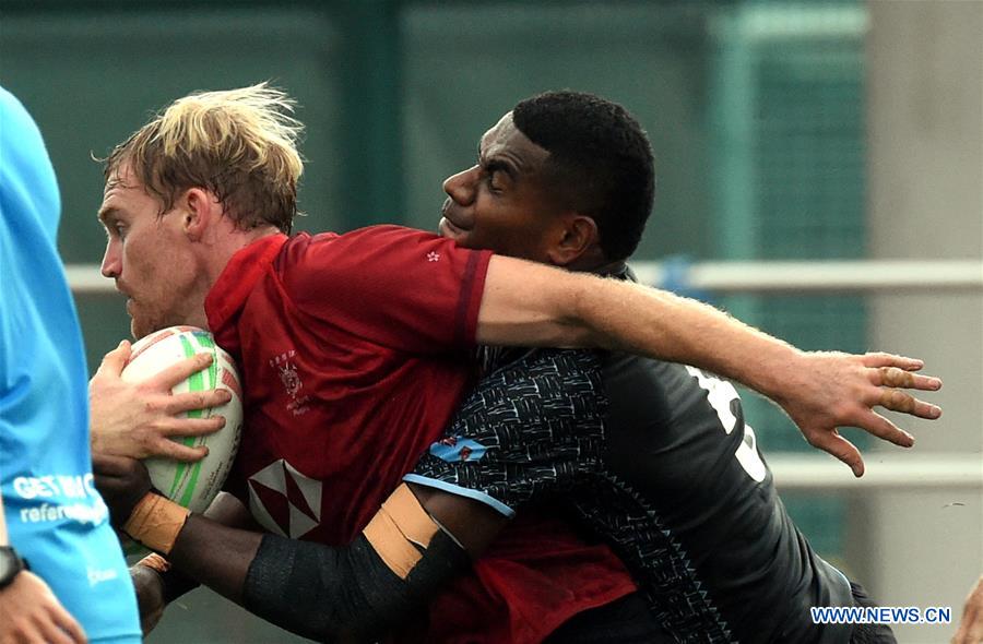 (SP)CHINA-HONG KONG-RUGBY-FRIENDLY MATCH