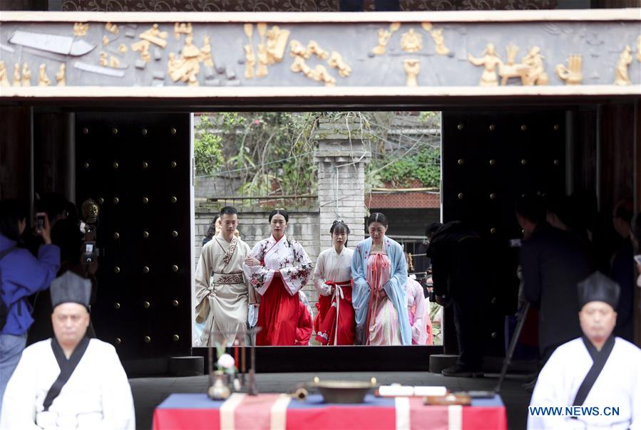 CHINA-CHONGQING-COMING-OF-AGE CEREMONY (CN)