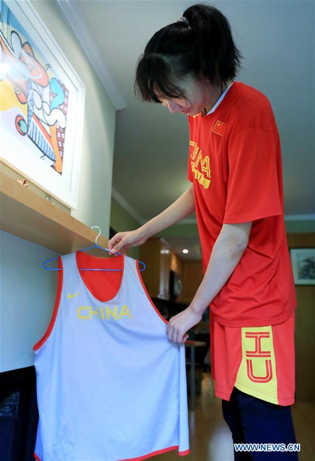 (SP)U.S.-LOS ANGELES-WNBA-DRAFT-HAN XU