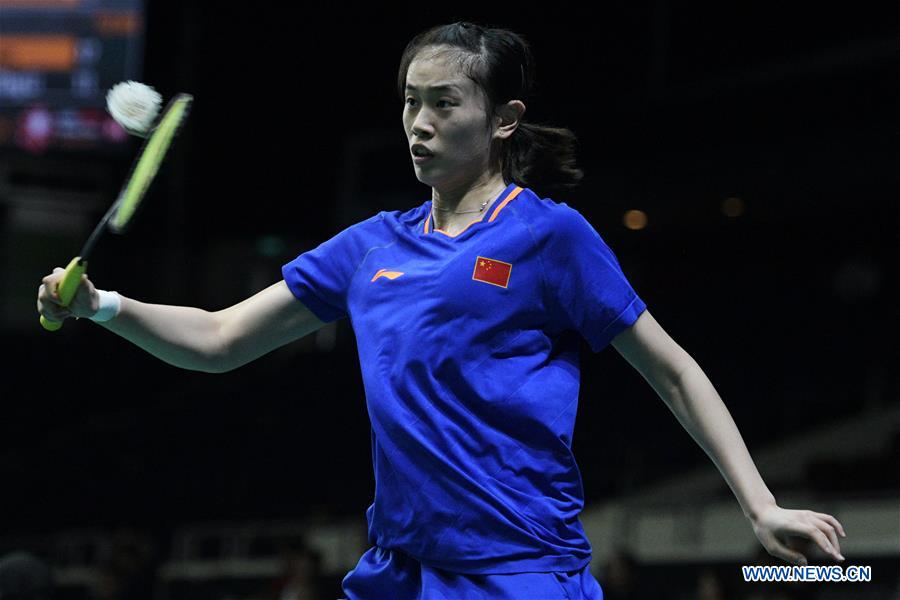 (SP)SINGAPORE-BADMINTON-SINGAPORE OPEN-DAY 1