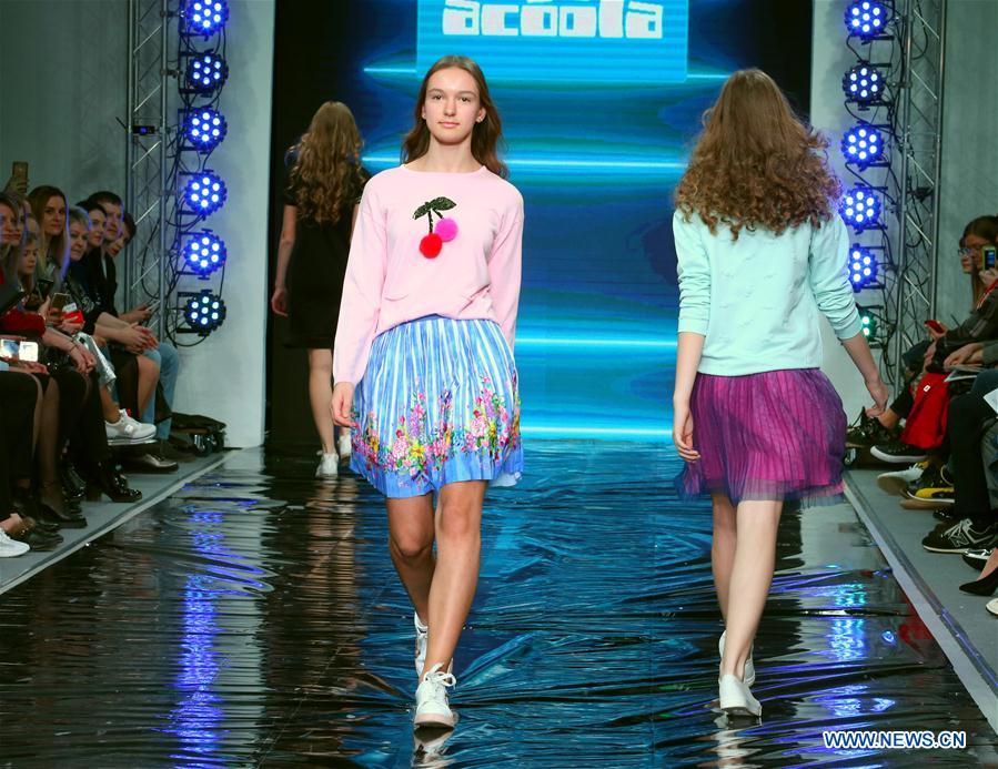 BELARUS-MINSK-FASHION WEEK-KIDS