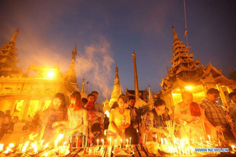 MYANMAR-YANGON-NEW YEAR-CELEBRATION