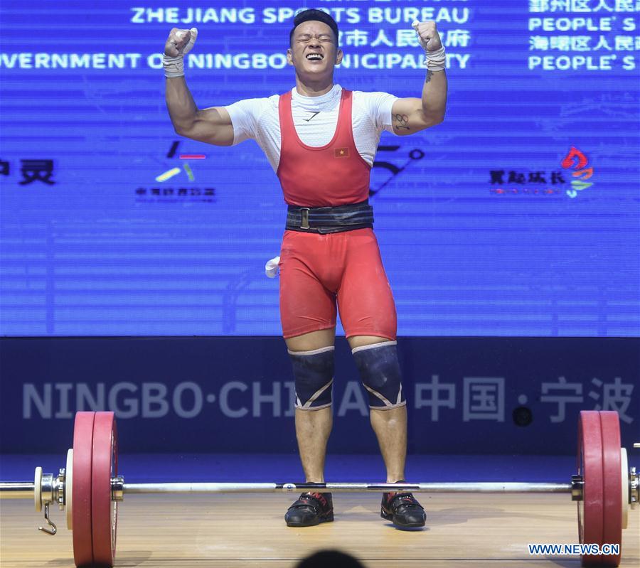 (SP)CHINA-NINGBO-WEIGHTLIFTING-ASIAN CHAMPIONSHIPS(CN)