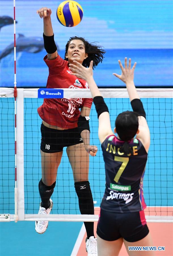 (SP)CHINA-TIANJIN-ASIAN WOMEN'S CLUB VOLLEYBALL CHAMPIONSHIP-JPN VS THA(CN)