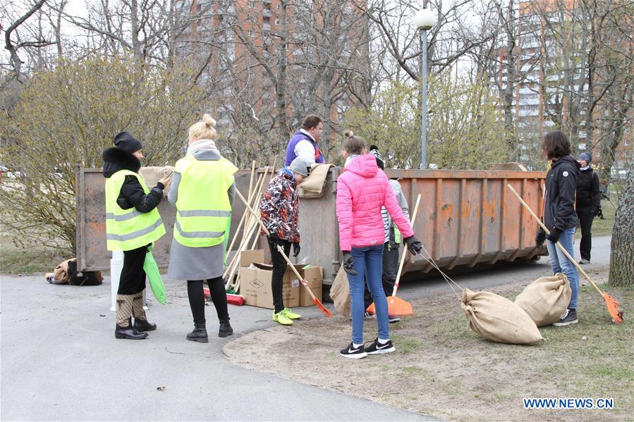 ESTONIA-TALLINN-ENVIRONMENT-CAMPAIGN