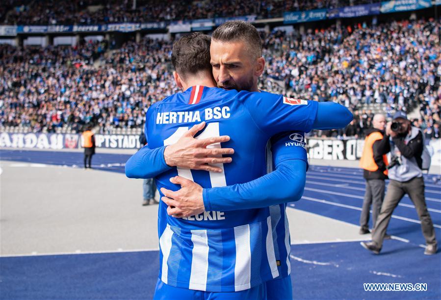 (SP)GERMANY-BERLIN-SOCCER-BUNDESLIGA-HERTHA VS STUTTGART